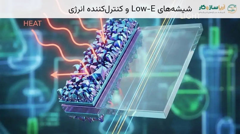شیشه‌های Low-E و کنترل‌کننده انرژی