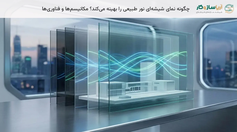 چگونه نمای شیشه‌ای نور طبیعی را بهینه می‌کند؟ مکانیسم‌ها و فناوری‌ها