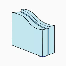 محصولات شیشه لمینت